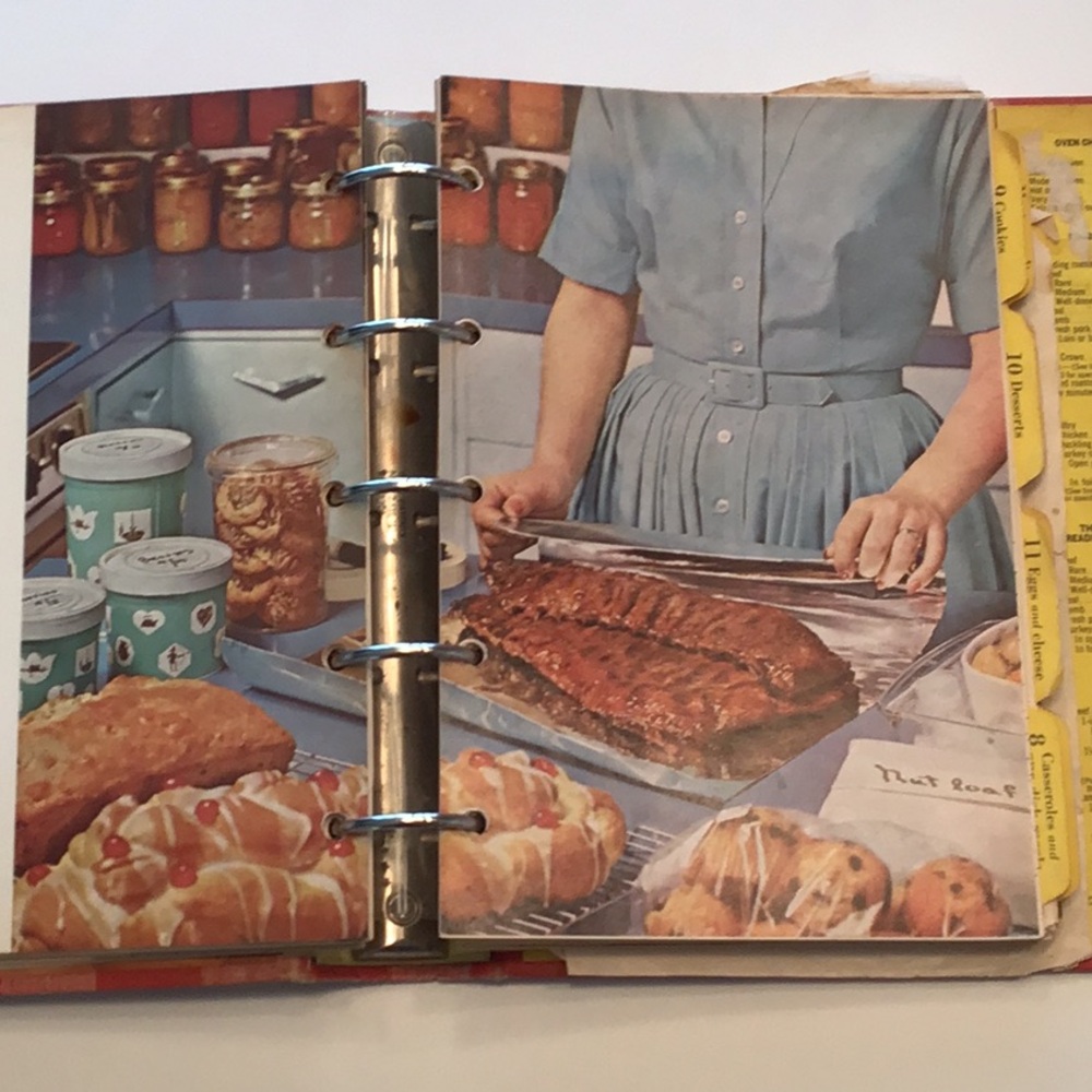 VTG‎ Better Homes and Gardens New Cookbook 5th Printing 1960s Ring Binder - Picture 9 of 16